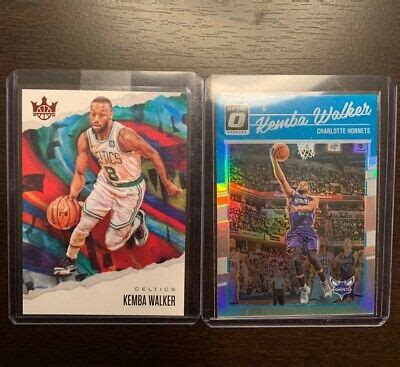 2016 17 Panini Donruss Optic Silver Holo Kemba Walker 44 Court Kings