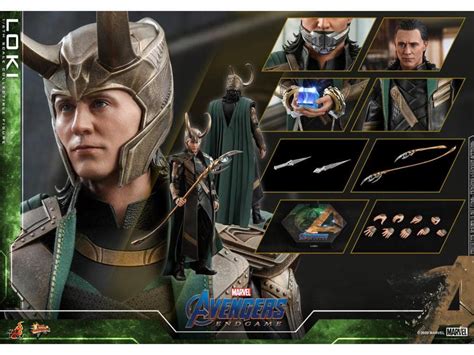 Figure Hot Toys MMS Marvel Comics Avengers Endgame Loki Walmart