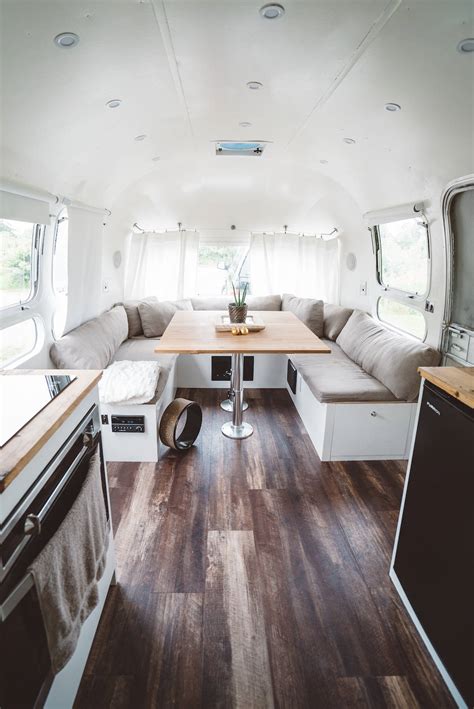 Luxury Airstream Renovation Reveal Before And After Renovation Photos