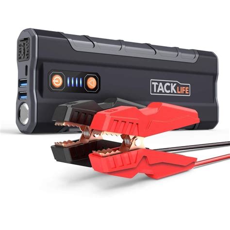 Tacklife T8 Max Jump Starter 1000a Peak 20000mah 12v Car Jumper