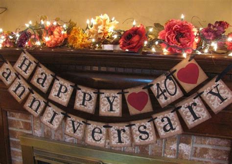 10 Cute 40Th Wedding Anniversary Party Ideas 2024