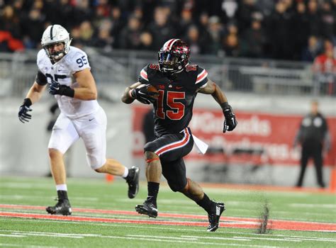 LOOK: Ohio State is doing a scarlet color rush uniform vs. Penn State