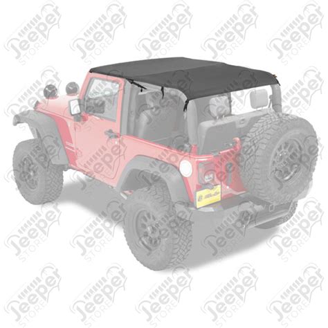 Bikini Safari Cable Style Couleur Black Diamond Pour Jeep Wrangler