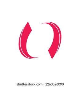 Circle Curves Geometric Logo Frame Vector Vector De Stock Libre De