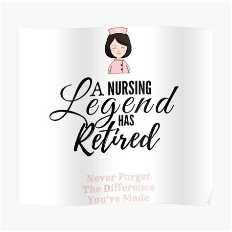 Retired Nurse Ts For Women Never Forget The Difference Youve Made