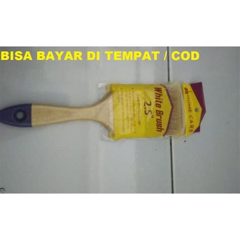 Kuas Cat White Brush Home Care In Inci Inchi Inch Kuat Cat Cet