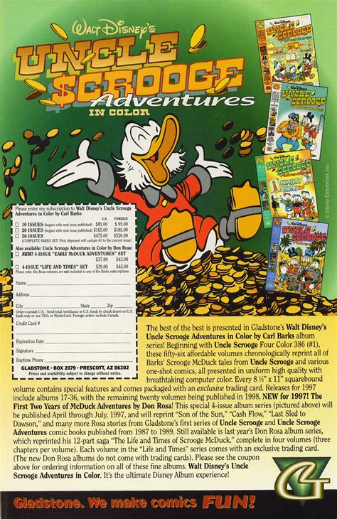 Walt Disneys Uncle Scrooge Adventures Read Walt Disneys Uncle