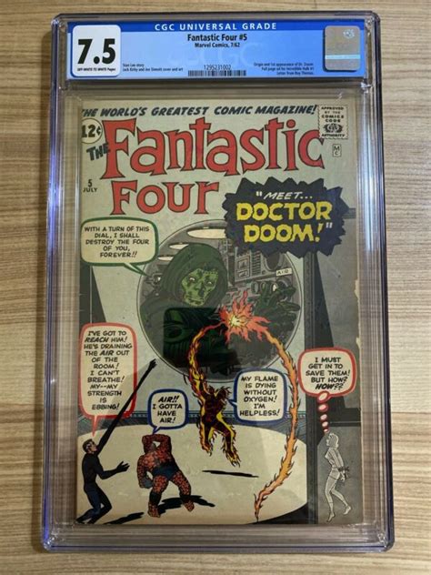 Comicsvalue Fantastic Four Marvel Comics St Appearance