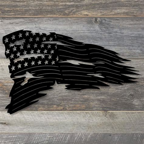 Distressed American Flag Wall Art | Patriotic Metal Art | USA Made | K ...