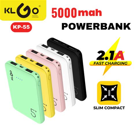 Klgo Kp Macaroon Color Mah Powerbank Slim Handy Fast