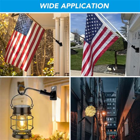 Snapklik.com : Flag Pole Holder For Outside House, Adjustable Flag Pole