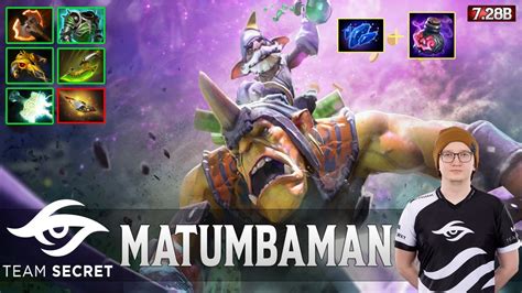 MATUMBAMAN ALCHEMIST HC DOTA 2 GAMEPLAY 7 28B YouTube