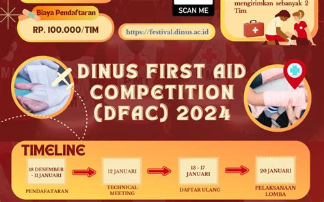 DFAC Dinus First Aid Competition 2024 DinusFest 2024