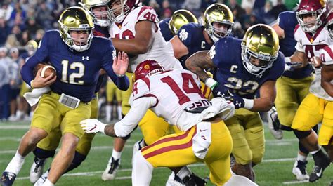 Notre Dame Offense Wakes Up In Victory Over Usc Sports Illustrated