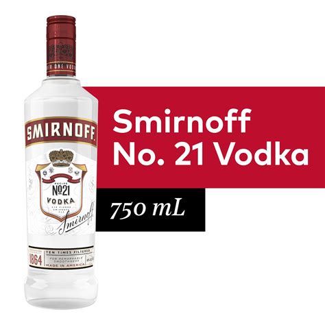 Smirnoff Vodka - 750ml Bottle – BrickSeek