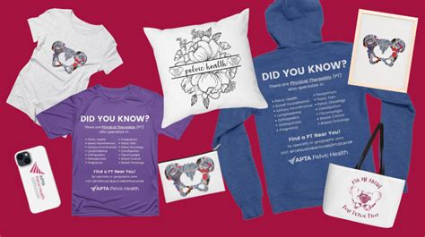 APTA Pelvic Health Swag Where Style Meets Pelvic Empowerment APTA