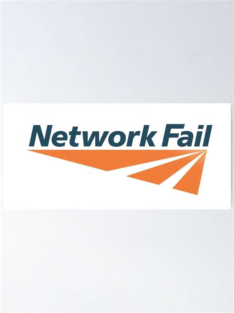 "Network Rail" Poster for Sale by OfficerDom | Redbubble