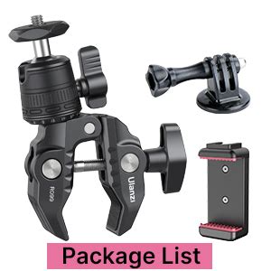 Ulanzi R Accesorios De Montaje De Abrazadera Para C Mara Gopro