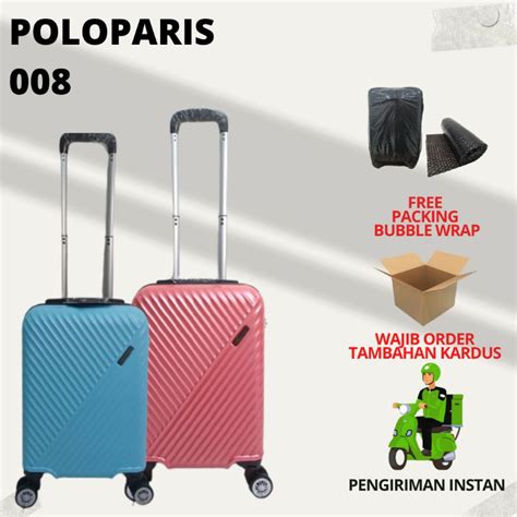 Jual Koper Fiber Abs Polo Paris Koper Hardcase Ukuran Inch