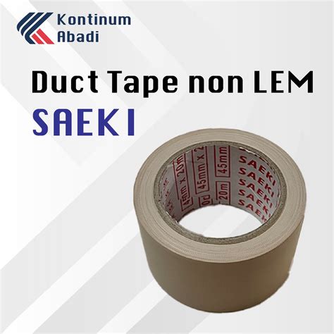 Jual Duct Tape Lakban Isolasi Non Lem Ac Saeki Shopee Indonesia