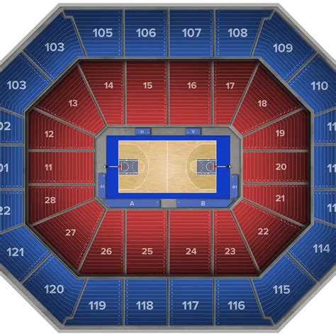 Mohegan Sun Arena Seating Plan - Seating plans of Sport arenas around ...