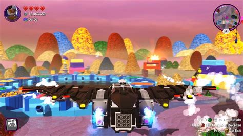 The LEGO Movie 2 Videogame The Batwing Open World Free Roam