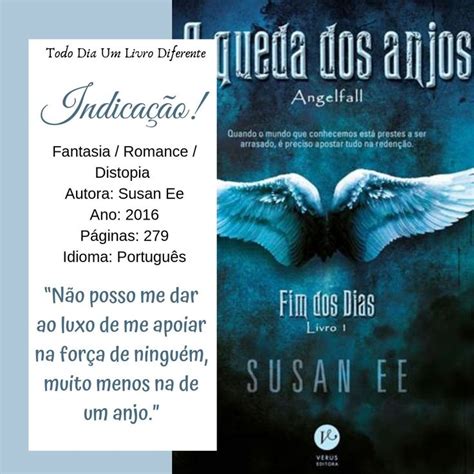 A Queda Dos Anjos Fim Dos Dias 01 Susan Ee Autores Romance Livros