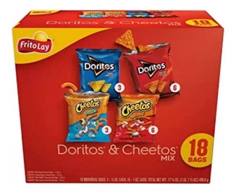 Caja De Papitas Frito Lay Doritos Y Cheetos Meses Sin Intereses