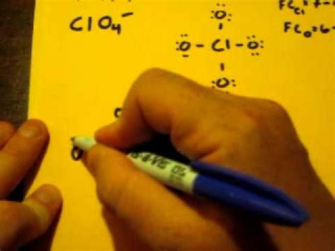 Lewis Structure of Perchlorate