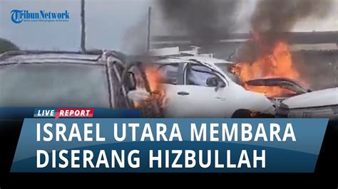 Rudal Anti Tank Hizbullah Hantam Dovev Israel Utara Mobil Mobil