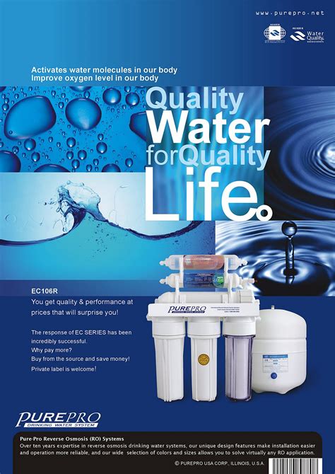 Purepro Ec R Reverse Osmosis Water Filter System