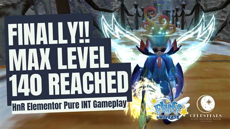 I Reached Level 140 Flyff Universe HnR Elementor Pure INT Gameplay