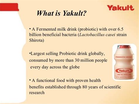 Probiotic And Immunity By Yakult