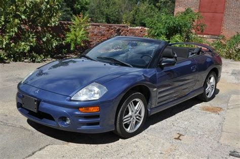 Buy Used 2003 Mitsubishi Eclipse Spyder Gt Convertible 30 Low Miles