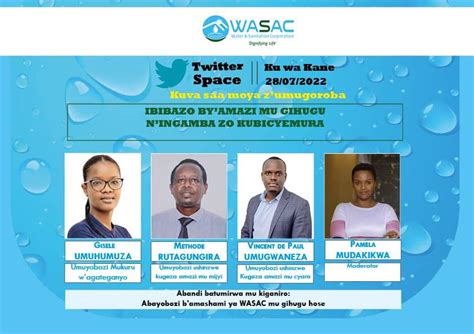 Water And Sanitation Corporation Ltd Rwanda On Twitter Turararikira