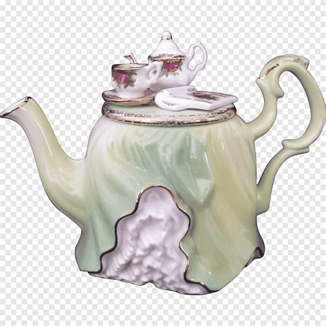 Teapot Porcelain Tableware Ceramic Kettle Tea Time Tennessee Tea