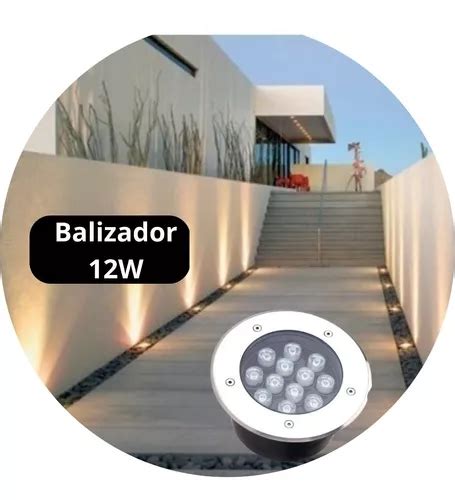 Balizador Spot Led W Embutir Ch O Piso Jardim Externo Frete Gr Tis