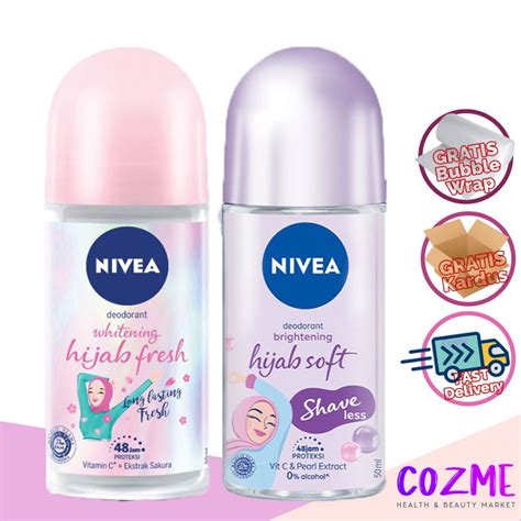 Jual NIVEA Deodorant Brightening Hijab Fresh Shopee Indonesia