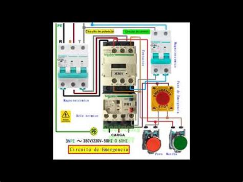 Esquemas eléctricos Como conectar un Guardamotor protector motor