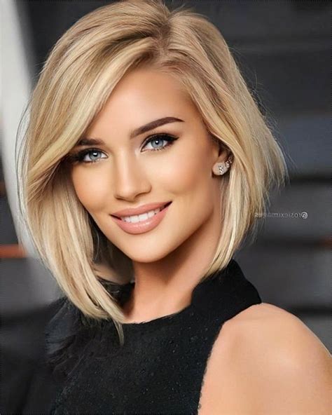 Beauté Blonde Blonde Beauty Hair Beauty Fall Blonde Hair Color Bob Hairstyles Womens