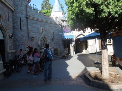 1,000 Pictures of Disneyland - Inside Castle in Fantasyland