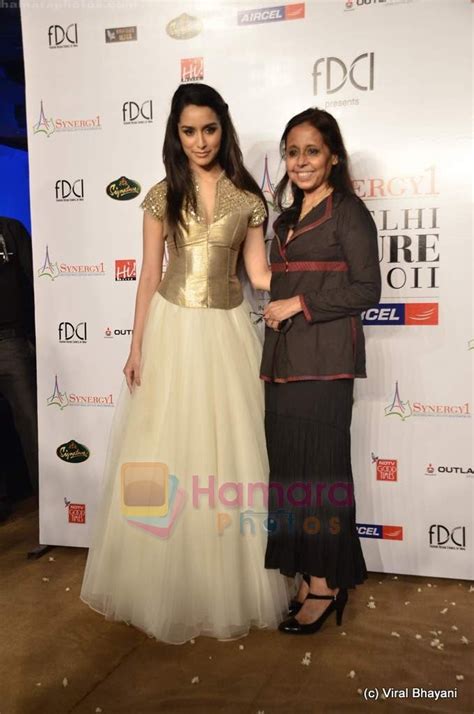 Shraddha Kapoor On Day Of Synergy Delhi Couture Week In Taj