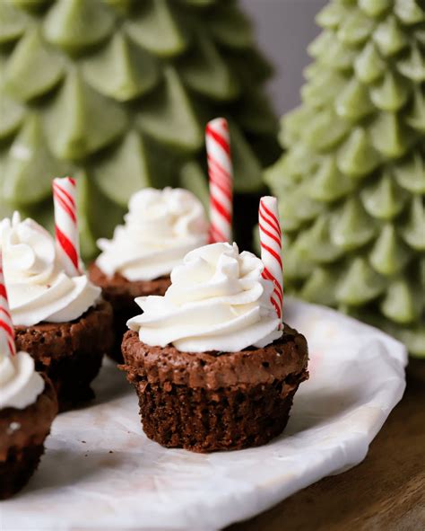 Hot Cocoa Brownie Cups Eat At Maude S