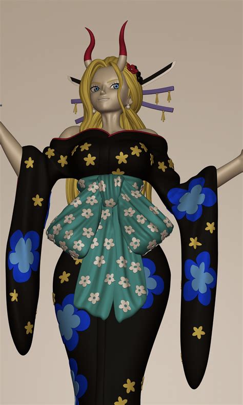 3D model BLACK MARIA ONE PIECE FIGURINE VR / AR / low-poly | CGTrader