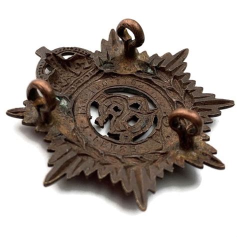 Ww1 Army Service Corps Asc Officers Bronze Cap Badge