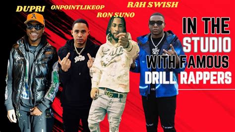 Ron Suno Rah Swish And Onpointlikeop Get Me In The Studio Youtube