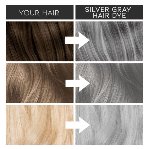 Silver gray hair dye – Artofit