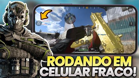 WARZONE MOBILE EM CELULAR FRACO RODOU LISO PARTE 2 TESTE EM 20