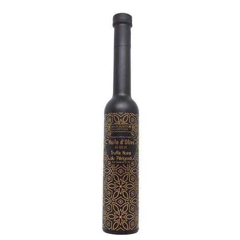 Huile d olive au jus de truffe noire du Périgord 3 1 20cl Le