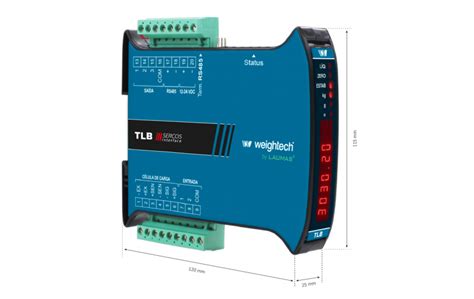 Transmissor de Pesagem LAUMAS TLB SERCOS TÉCNICA